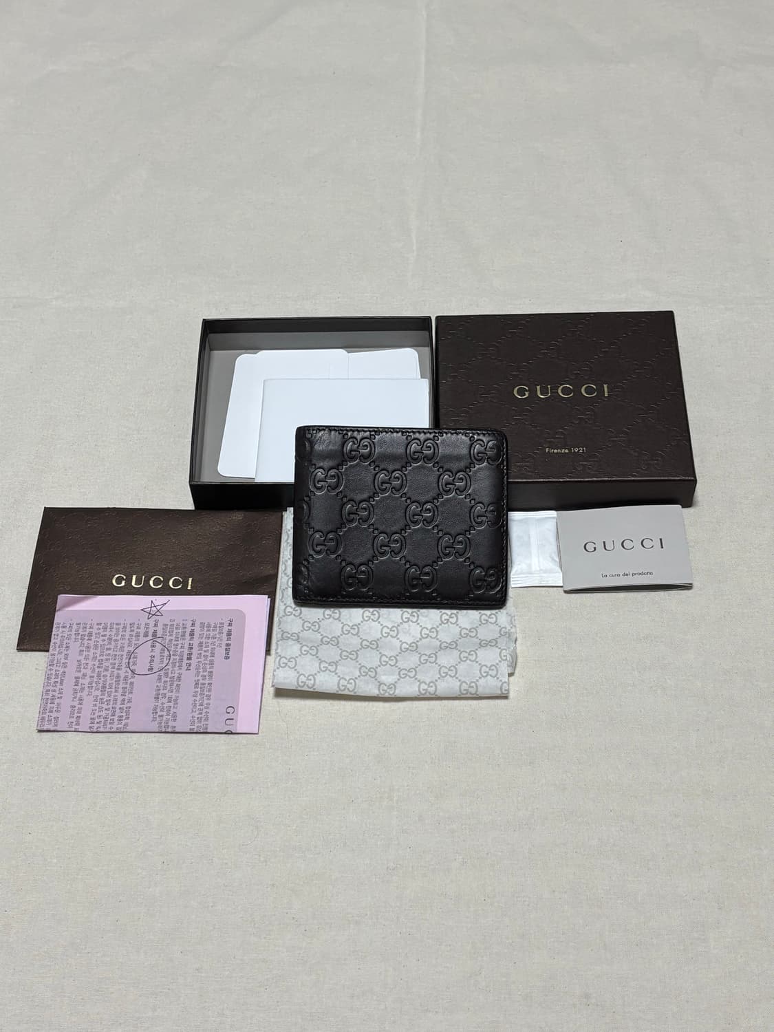 구찌 GG로고 시마 반지갑 [os] 상품이미지1