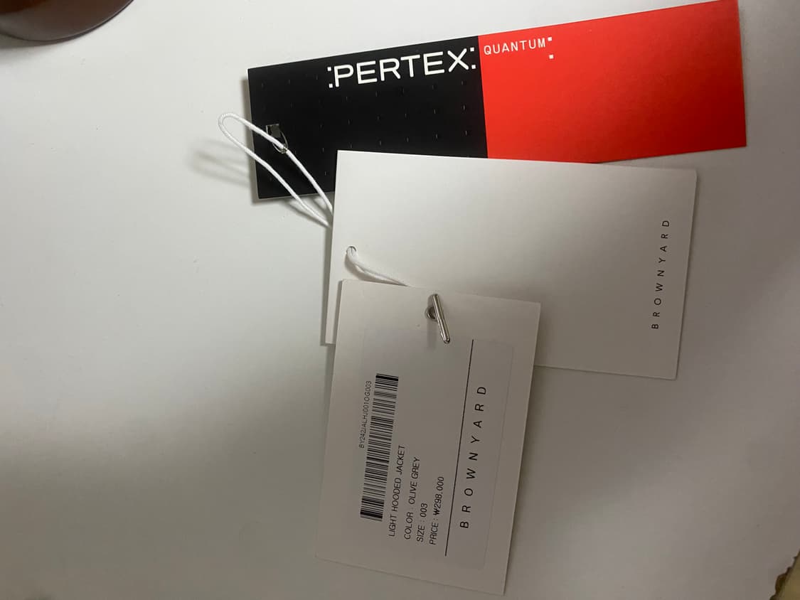 [3]브라운야드 라이트 후디드 자켓 올리브 그레이 라후자 상품이미지3