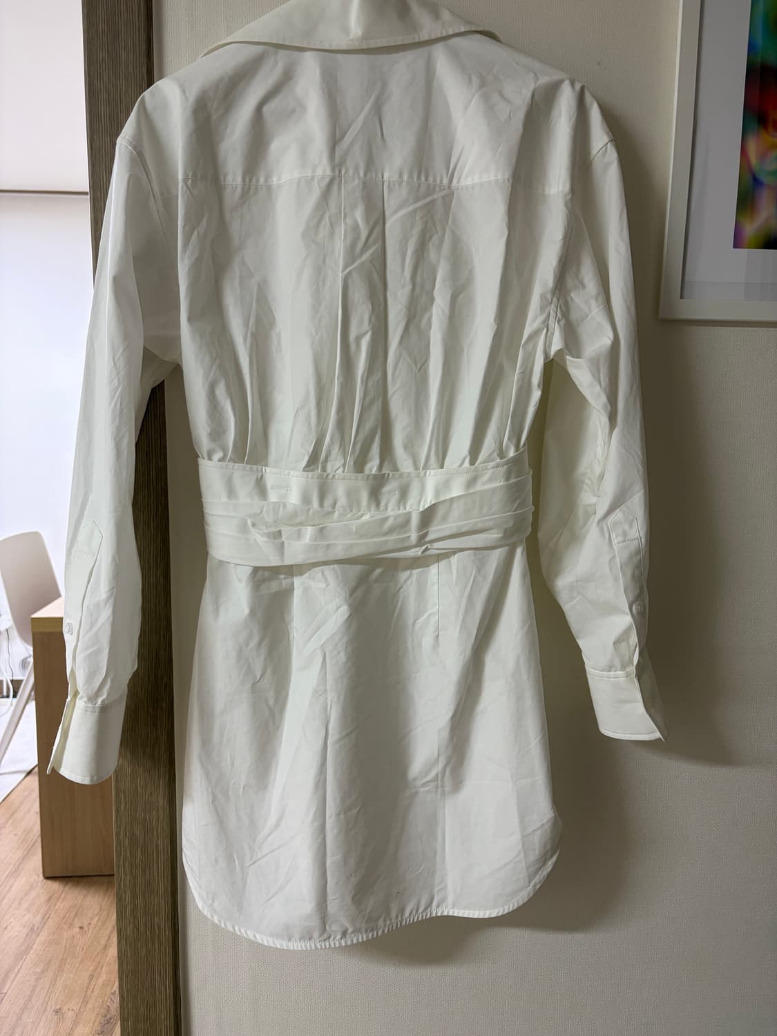 알렉산더왕 화이트 셔츠 원피스 상품이미지5