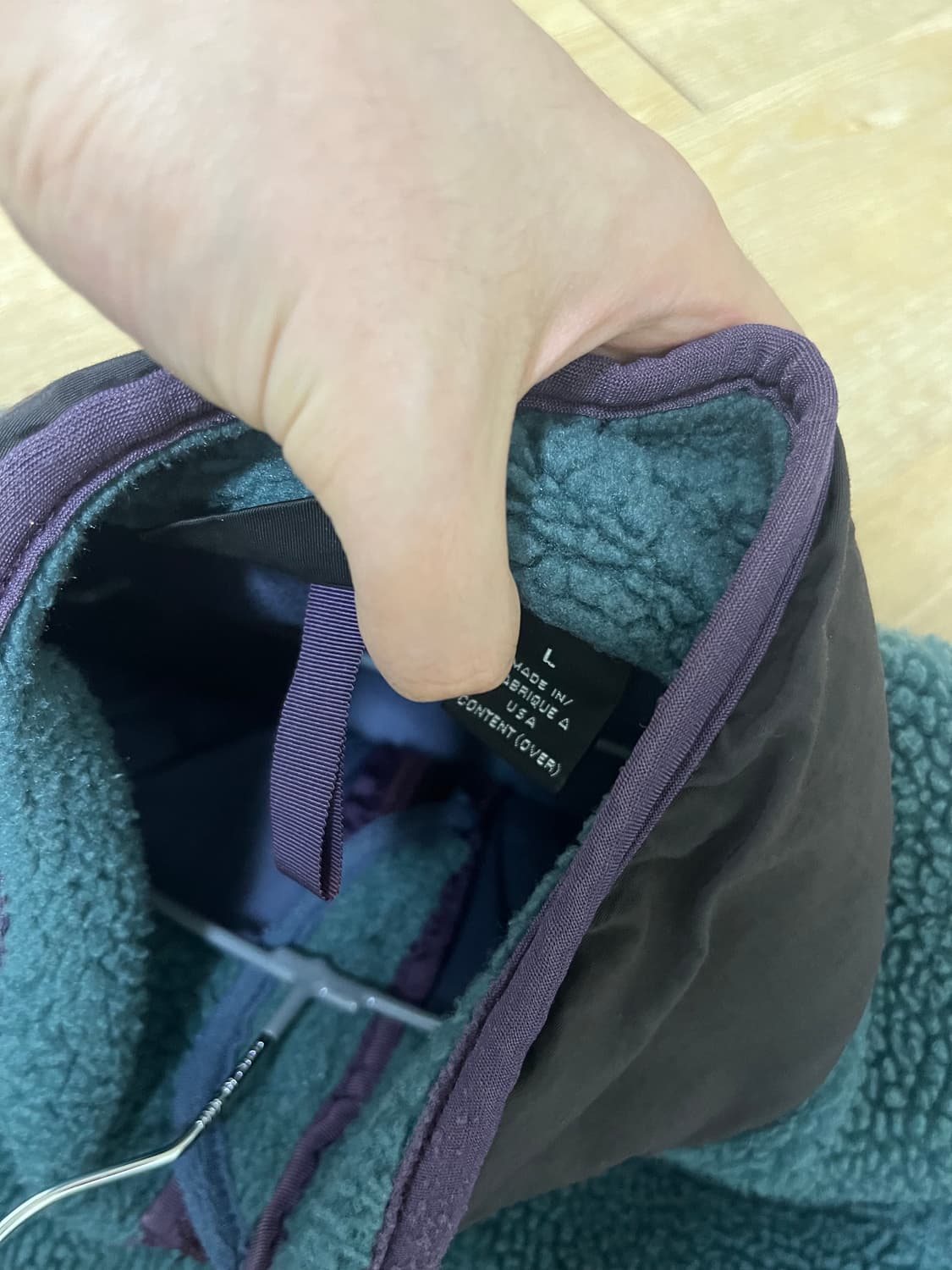 파타고니아 딥파일 후리스 메이드인usa 90s 상품이미지3