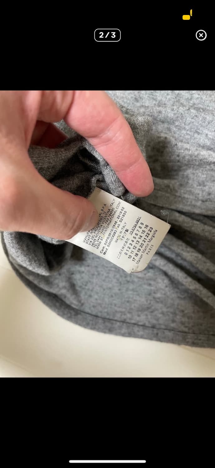 마틴 마르지엘라 카라 니트 100 상품이미지3