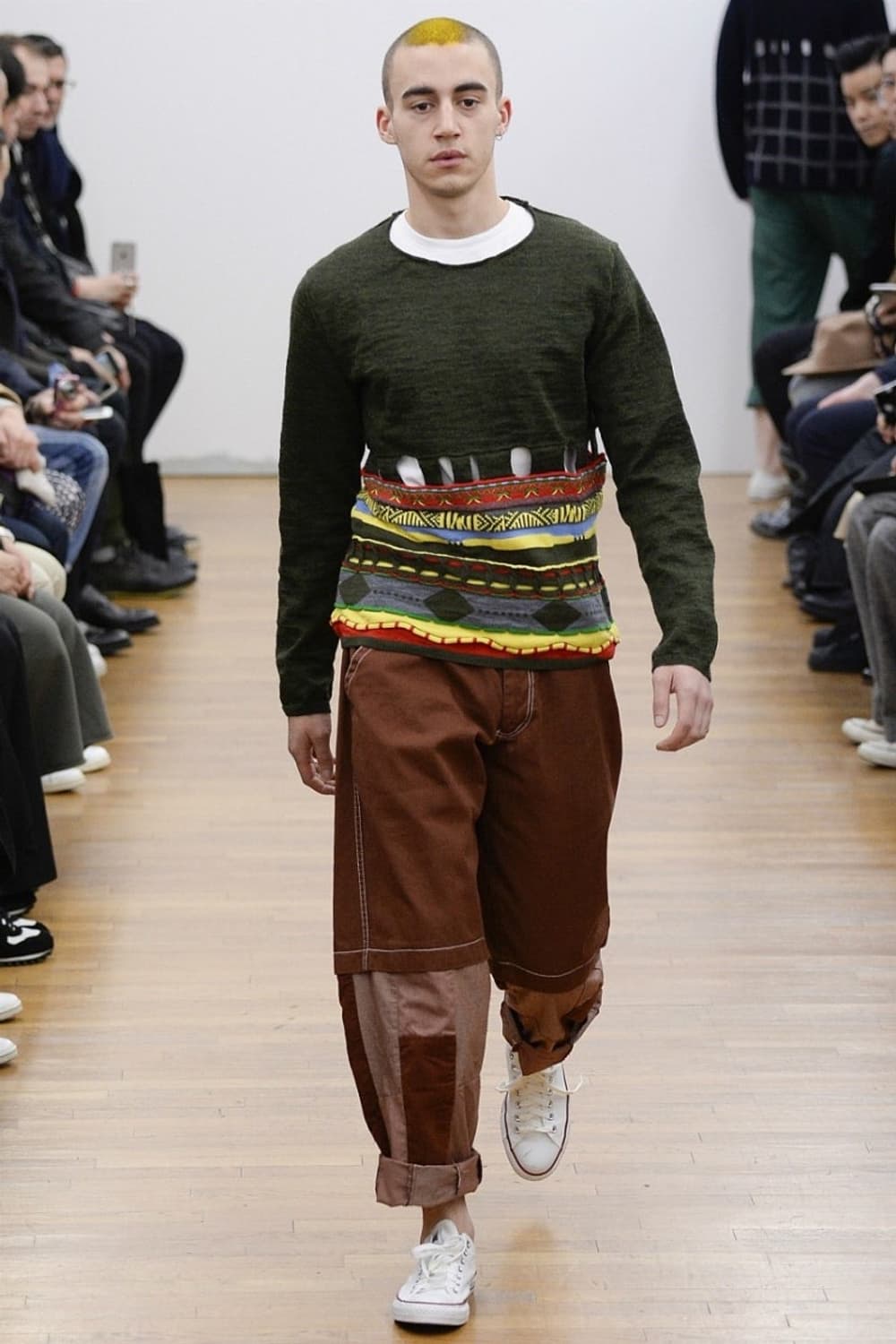 꼼데가르송 셔츠 16fw 런웨이 니트 상품이미지1