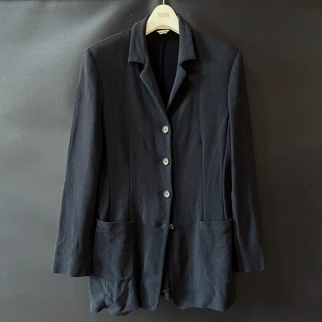 iBlues by Max Mara 이태리 생산 블랙 니트 자켓 상품이미지5