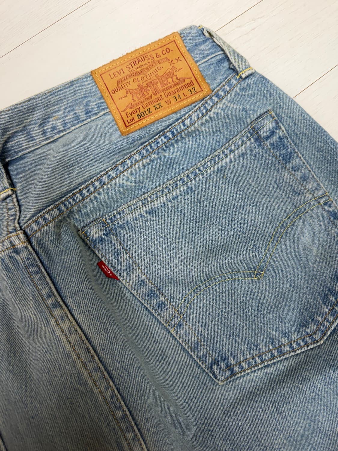 리바이스 빈티지 W34 L32  사진찍고 절대안입습니다  아시는분만 아실 상품이미지9