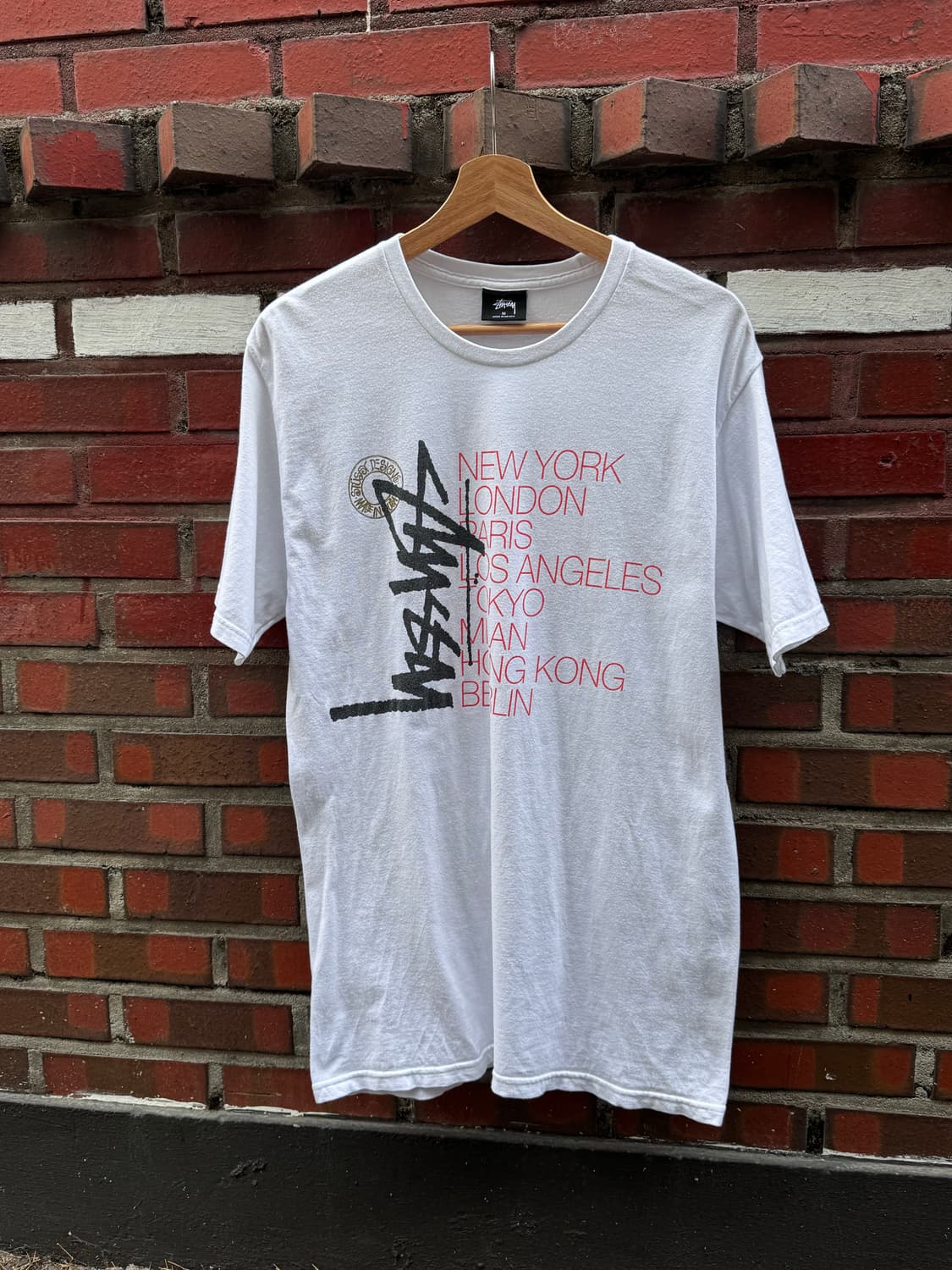 스투시 월드투어 반팔티셔츠  상품이미지1