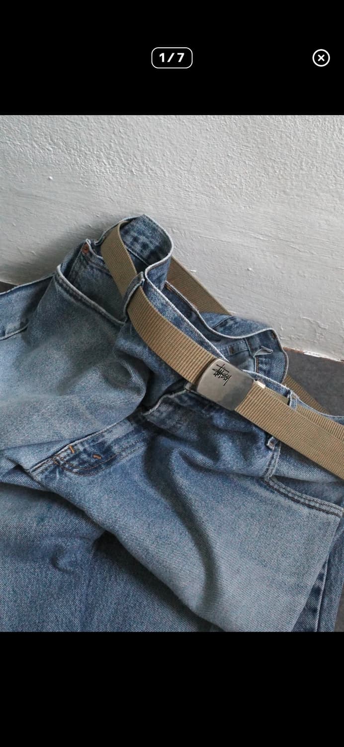 90‘s 스투시 벨트 상품이미지1