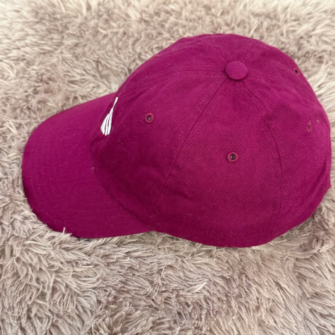 아디다스 남녀공용 스트라이프 하트 볼캡 퍼플 볼캡 os 상품이미지2