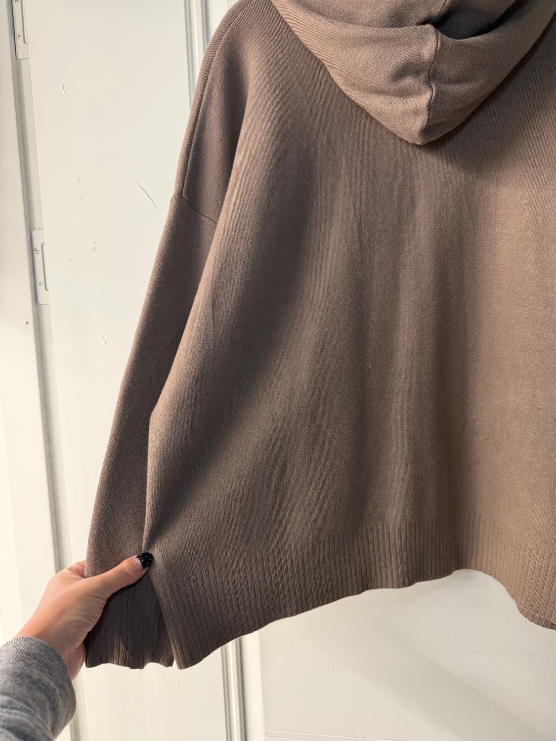 일본빈티지 코코아 후드 니트 상품이미지7