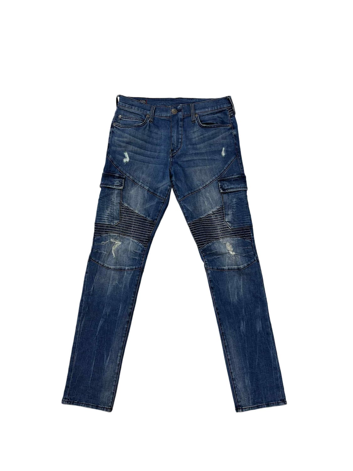 트루릴리젼 포켓 카고 바이커 데님 청바지(32) 상품이미지1