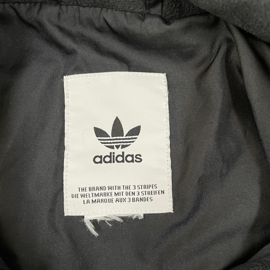 L 아디다스 백로고 롱 윈드 바람막이 락업 자켓 100  상품이미지5