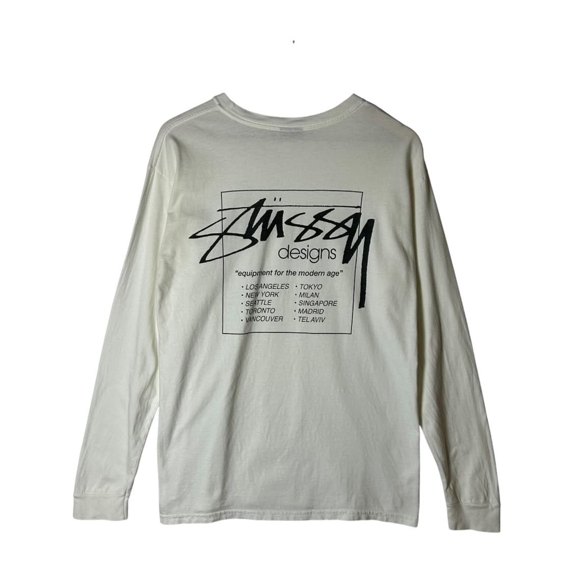 [STUSSY] 스투시 백로고 프린팅 롱슬리브 상품이미지1