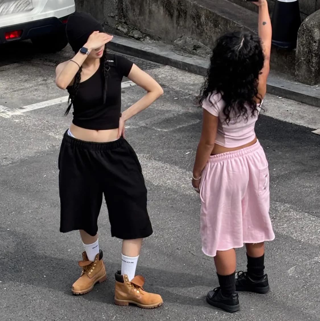 오도어 몰리 버뮤다 블랙 2사이즈 상품이미지1
