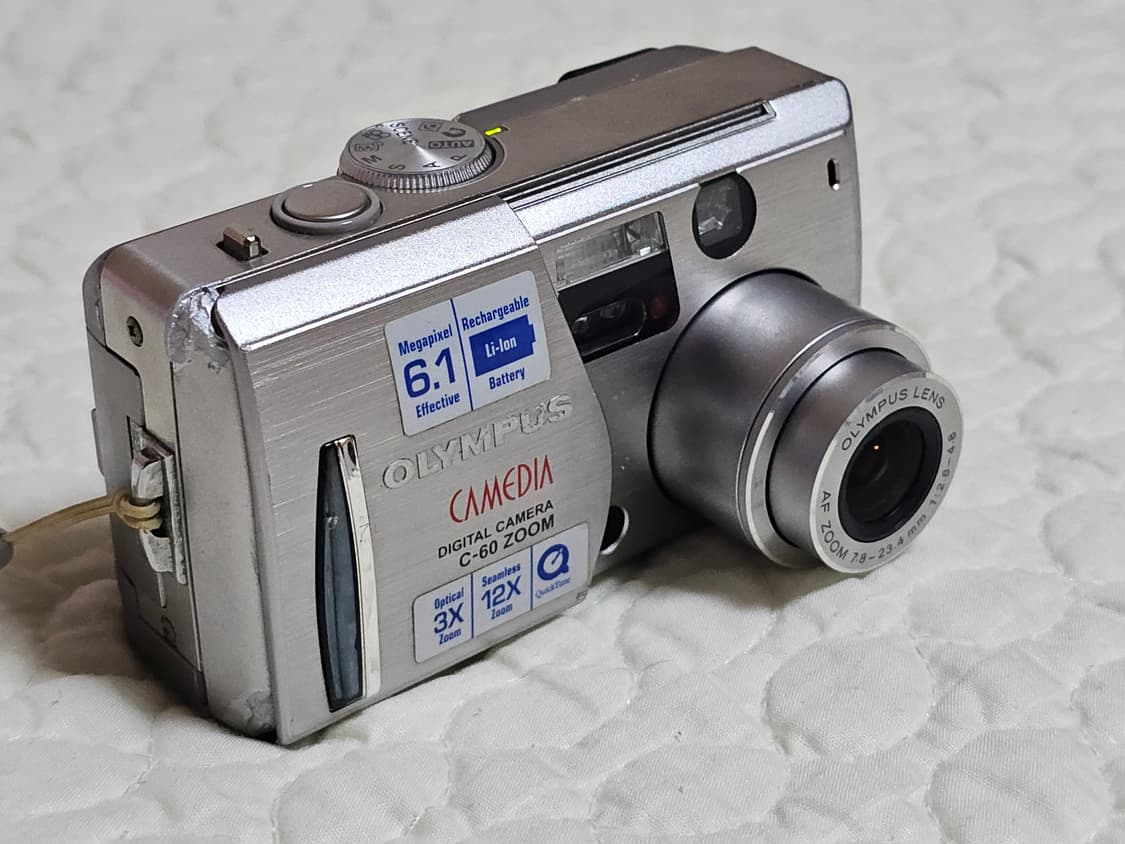 올림푸스 CAMEDIA C-60 ZOOM 레트로 디카 상품이미지2