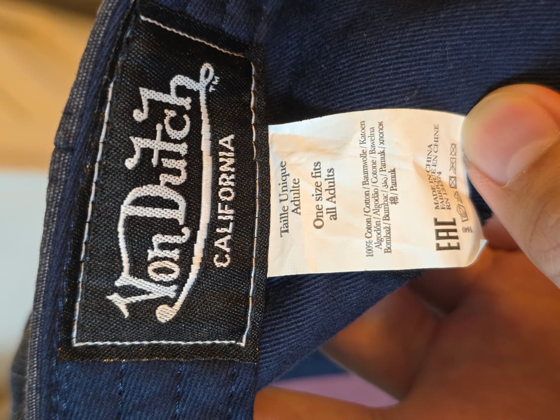 Von dutch 볼캡 프랑스 매장 정품 상품이미지3