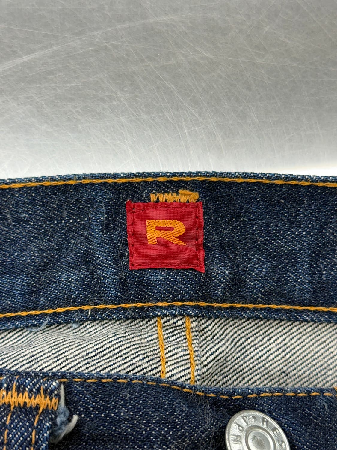 레졸루트 710 원워시 인디고 블루 데님 팬츠 상품이미지7