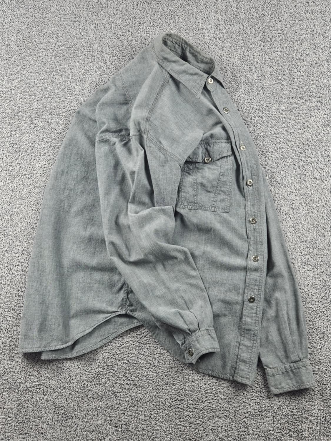 할리데이비슨 자수로고 포켓 바이커 셔츠 ( M ) / 8042 상품이미지4