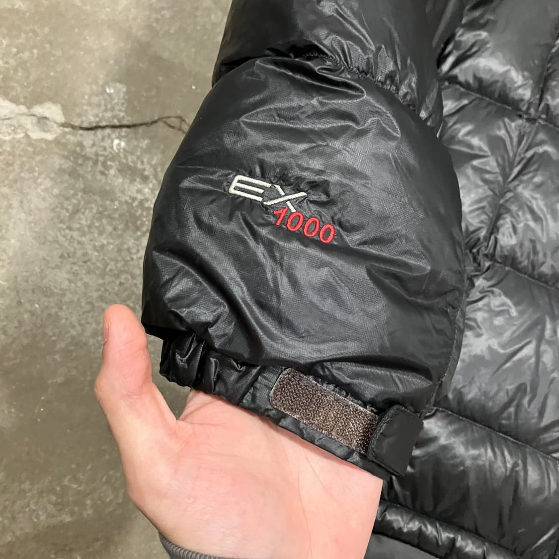 N107 몽벨 패딩 ex1000 플라즈마 상품이미지8