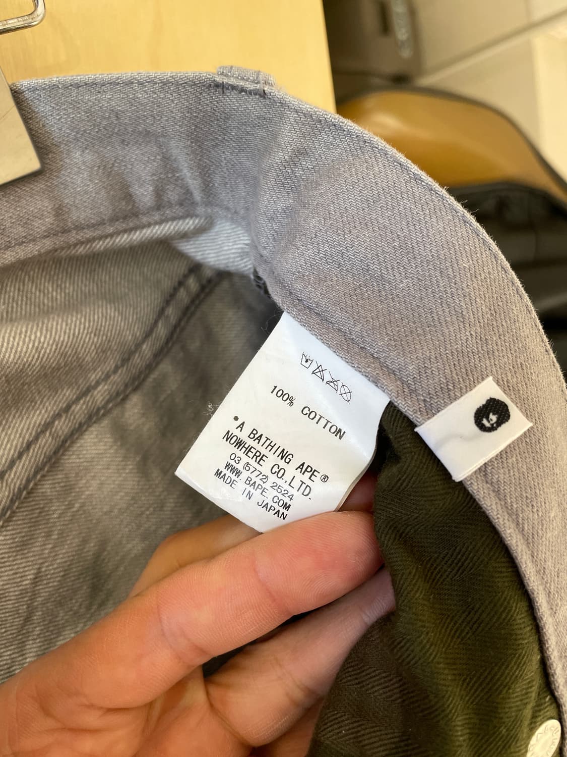 베이프 OG 마일로 바나나 그레이진 (S) 상품이미지7