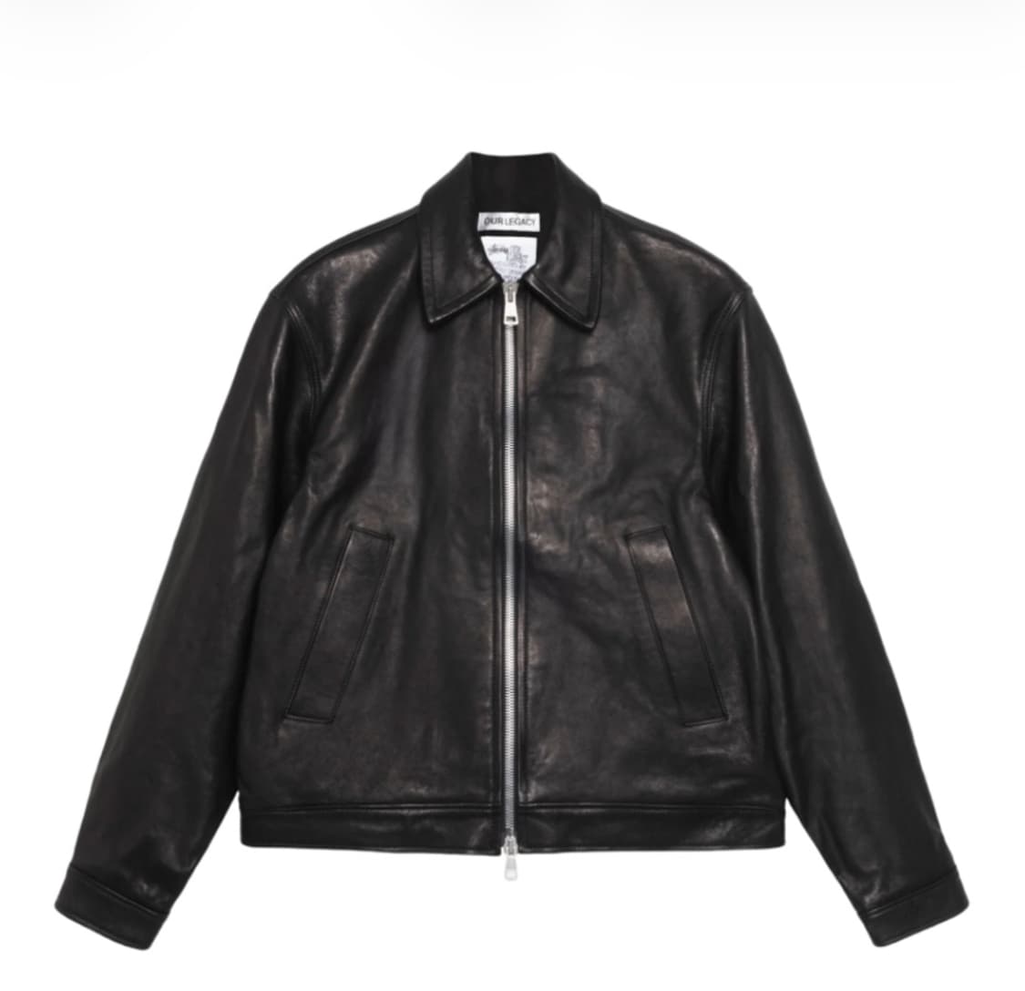 [M] 스투시 아워레가시 레더자켓 상품이미지1