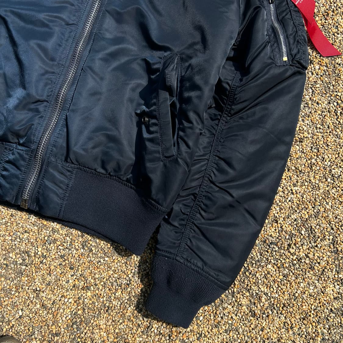 알파인더스트리(Alpaha industries) 네이비 MA-1 상품이미지3