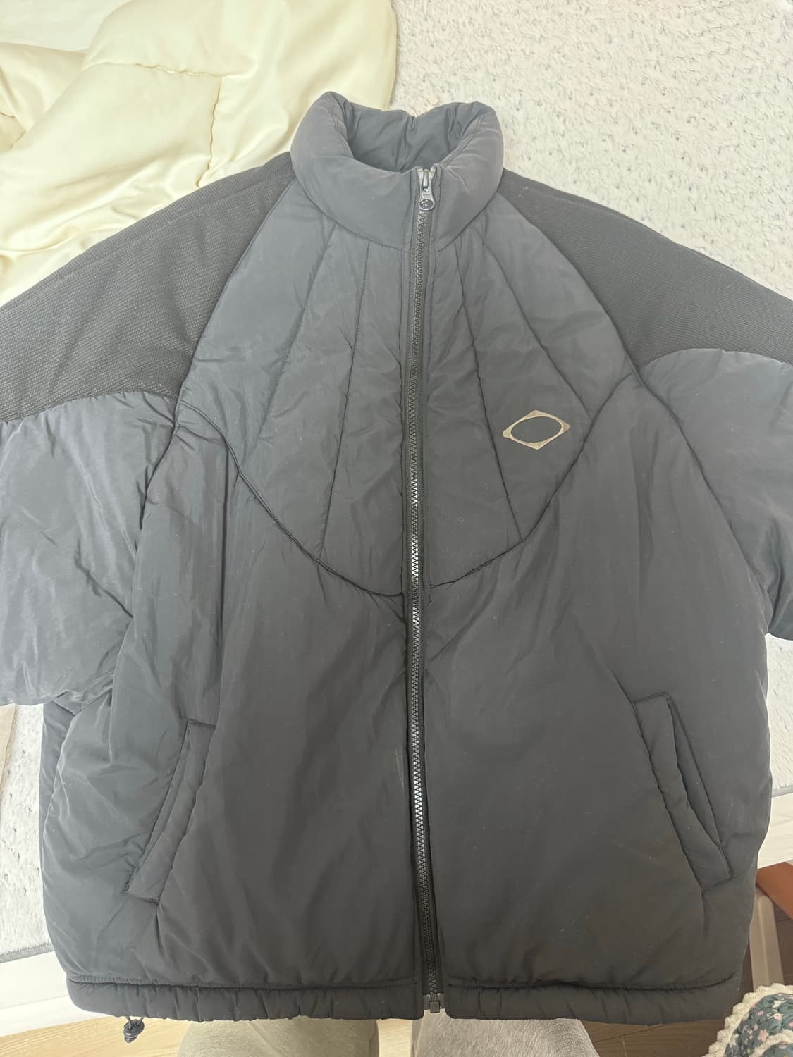 미스치프 롬버스 팀다운 패딩 상품이미지1