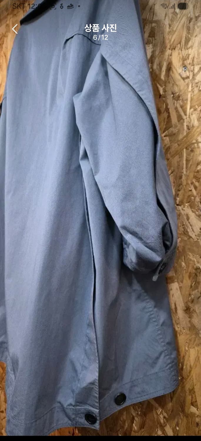[SYSTEM 시스템] 여성 트렌치 코트 블루그레이 / 한섬 정품

✔  상품이미지6