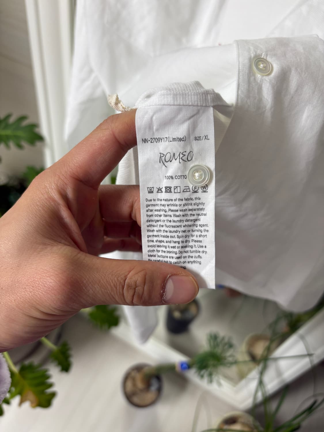 [XL] 나이스네스 로메오 화이트 상품이미지5