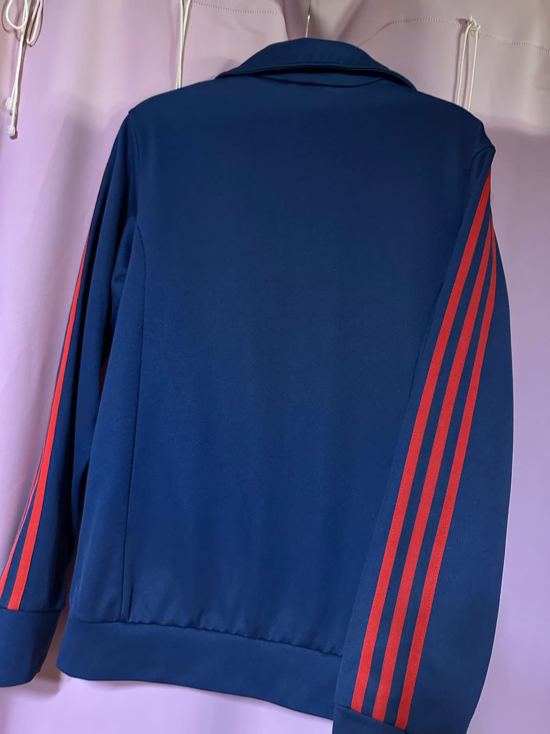 아디다스 져지 아디다스 유로파 트랙탑 네이비 레드 파이어버드 불꽃져지 상품이미지3