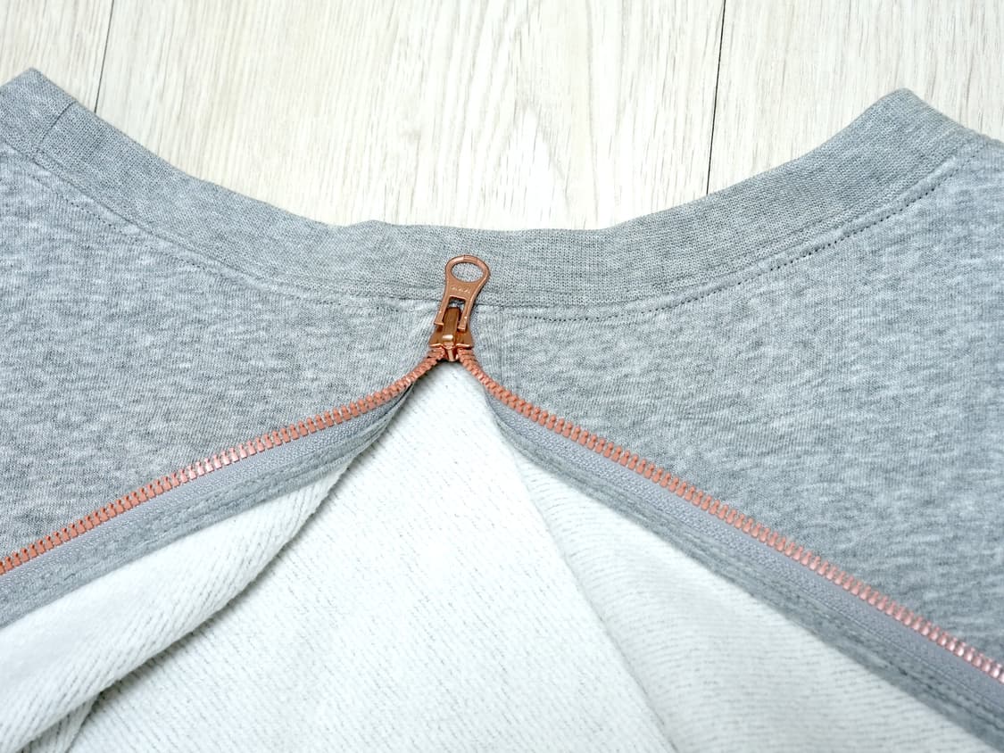 나이키 크롭 로즈골드 빅스우시 백지퍼 맨투맨 L 상품이미지7