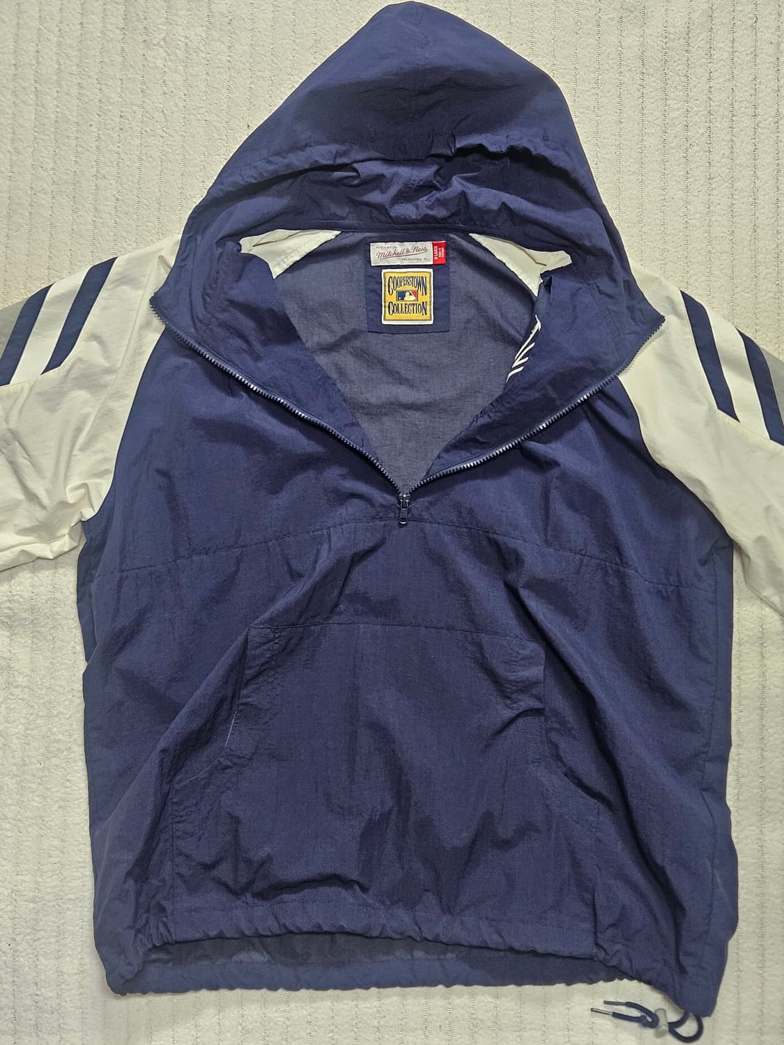 (XL/상태최상) 미첼앤네스 뉴욕양키스 네이비 아노락(자수 모델) 상품이미지5