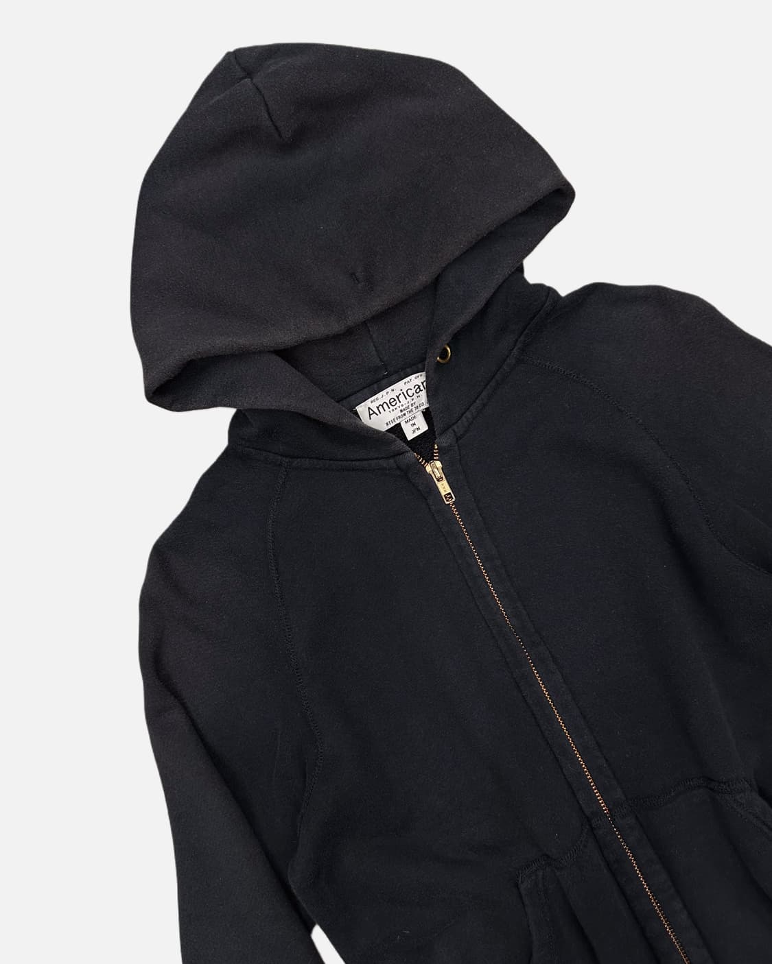 vintage fade hood zip-up 상품이미지3