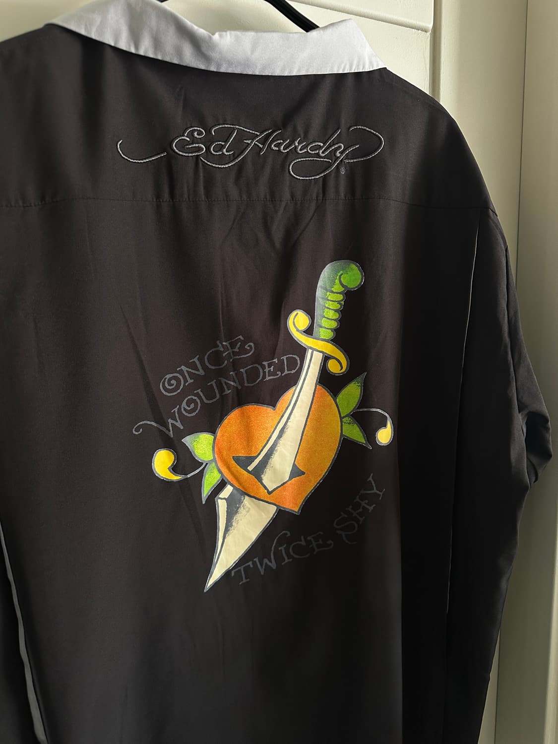 Ed Hardy 에드하디 오픈카라 셔츠 상품이미지2