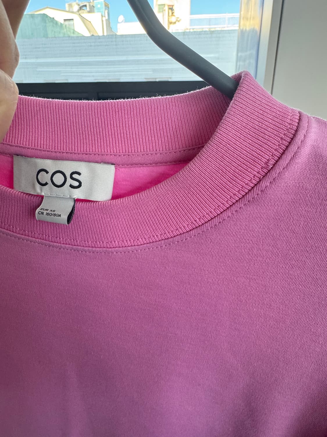Cos 핑크 티셔츠 XS 상품이미지4