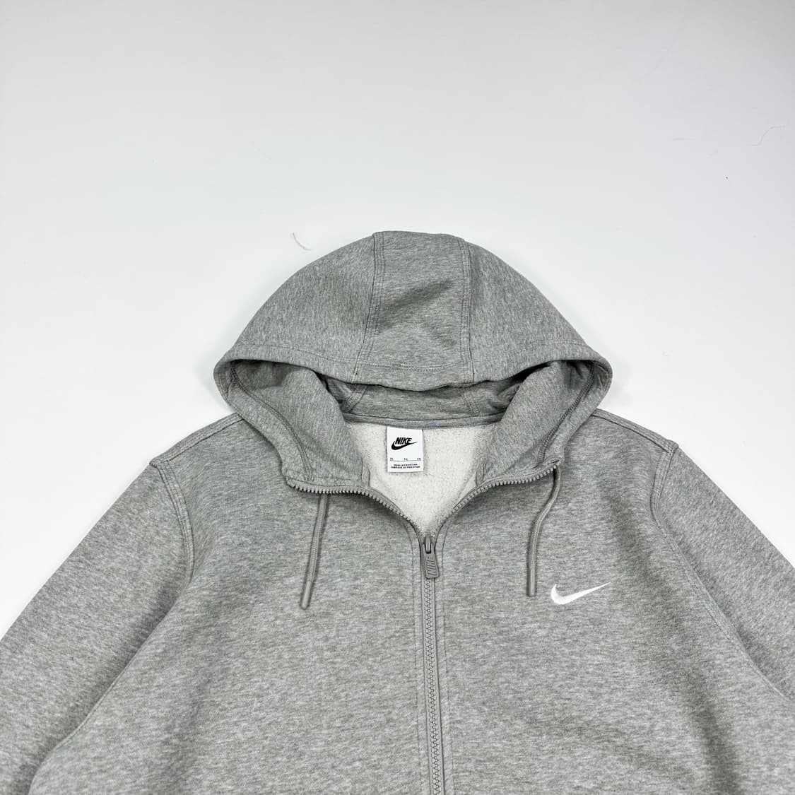 나이키 스우시 풀오버 그레이 후드집업 (XL) 상품이미지1