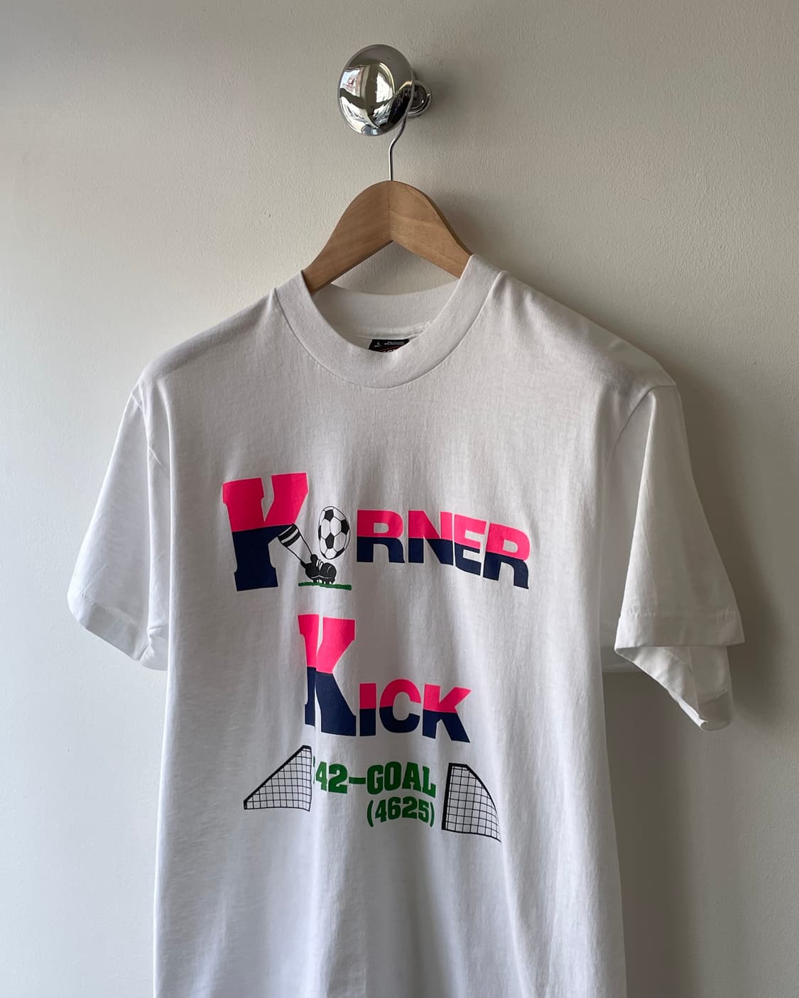 90‘s USA “Korner Kick” Promo T-shirt L 상품이미지1