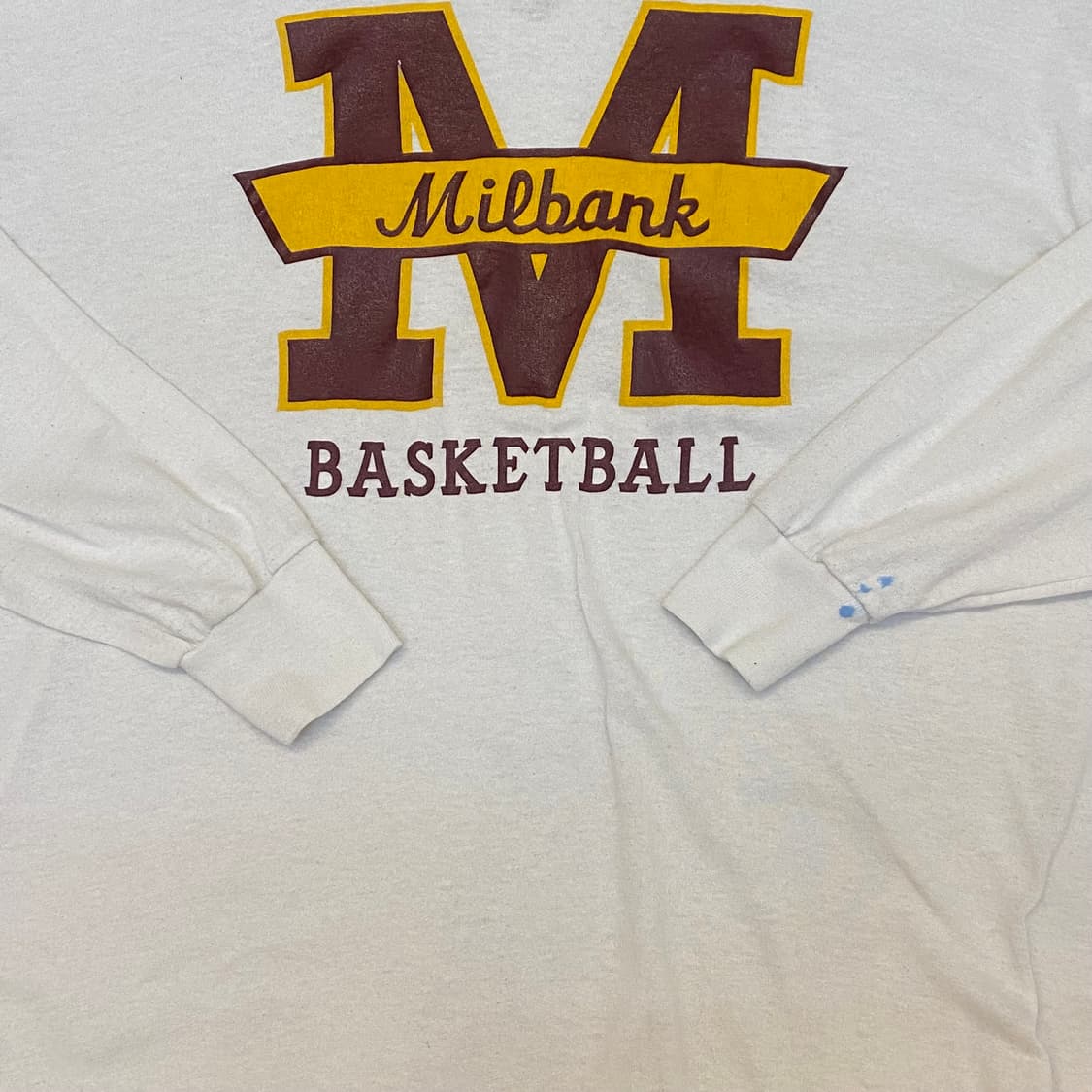 미국 빈티지 90s 레어 미네소타 하이스쿨 농구 굿즈티 긴팔티 상품이미지2