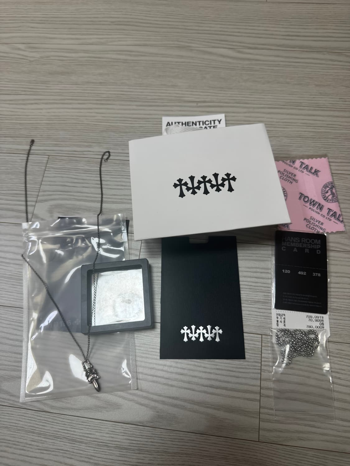 크롬하츠 대거 (지퍼 부속) 상품이미지3