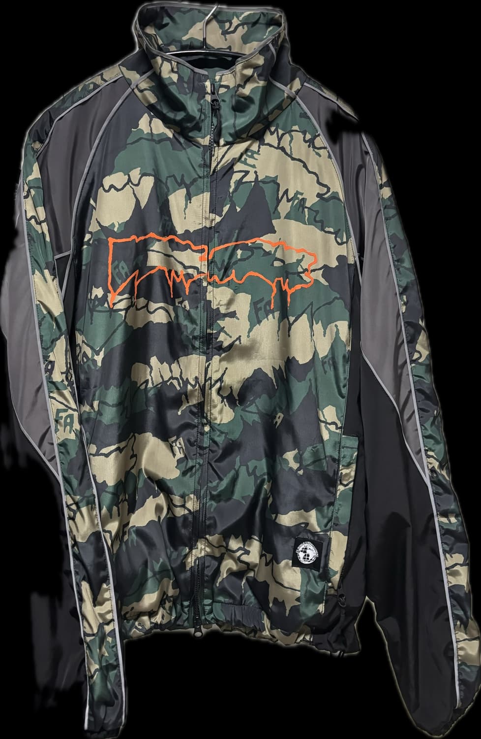 퍼킹어썸 카모 트랙 자켓 M 상품이미지1