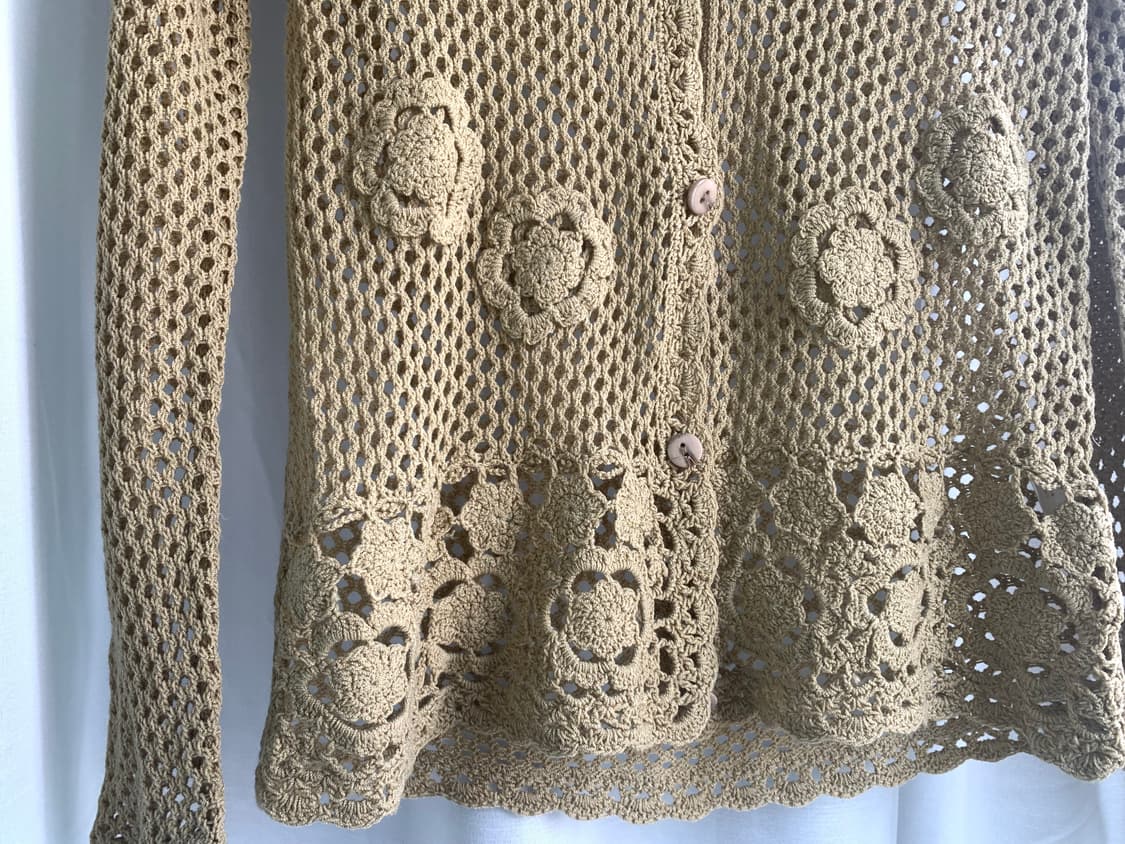 Mash flower cardigan 상품이미지6