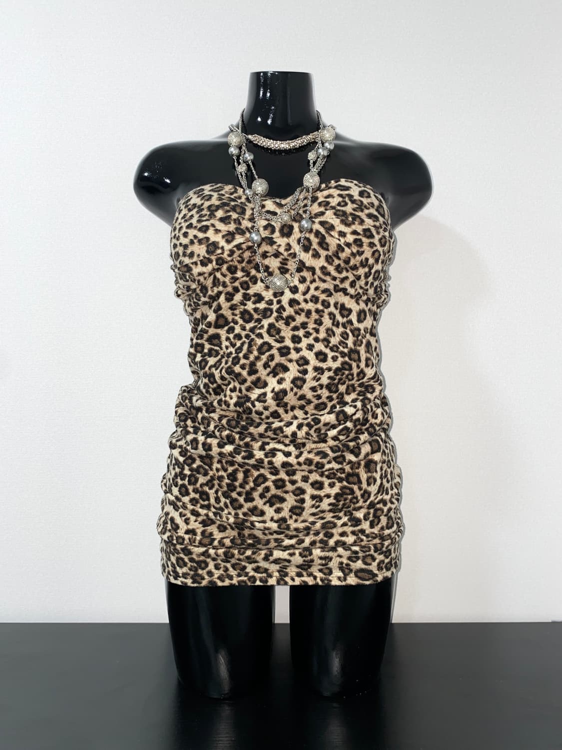 Leopard mini Tube-Dress 상품이미지1