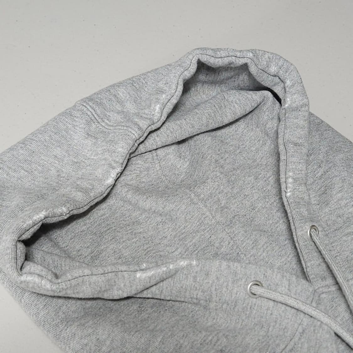 프리 Deinet 다이닛 빅로고 자수 후드티 그레이 오버핏 상품이미지4