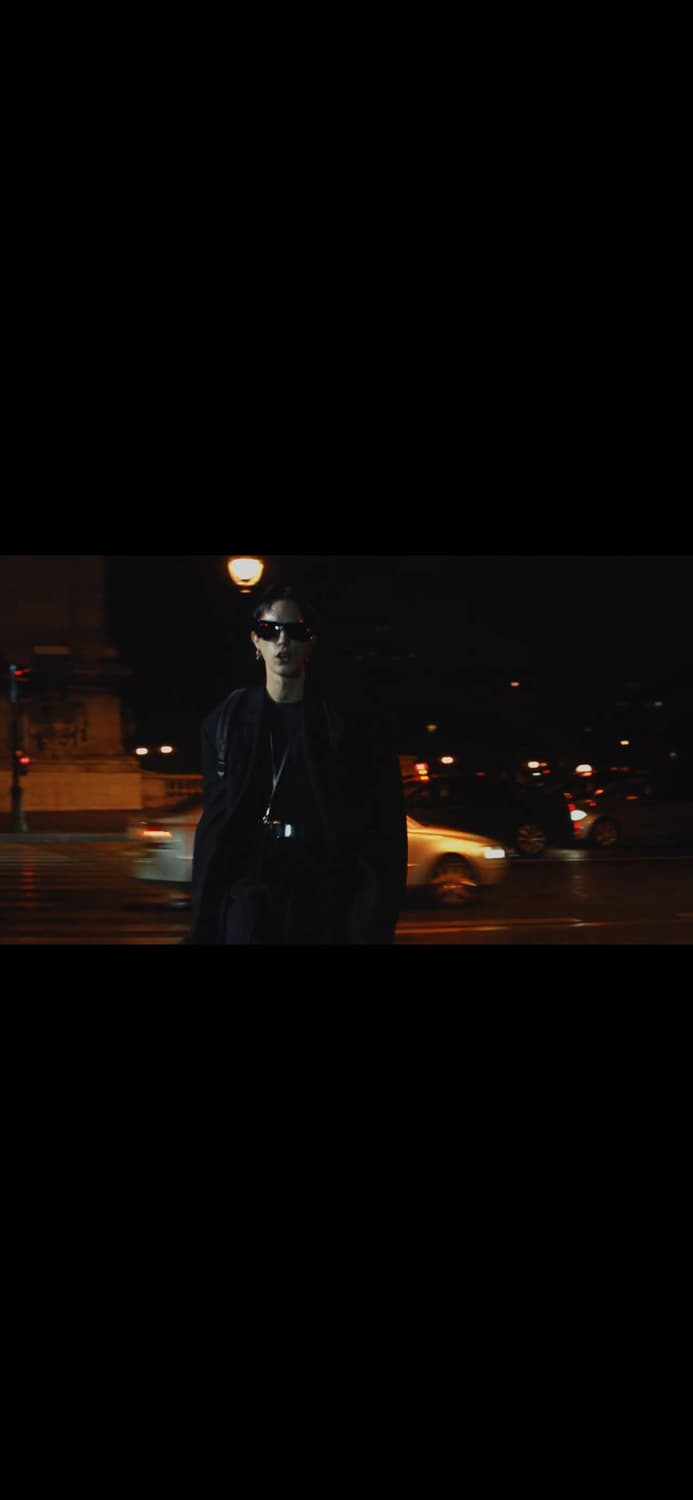 [46] 디스트로이드 오버 코트 블랙 상품이미지3