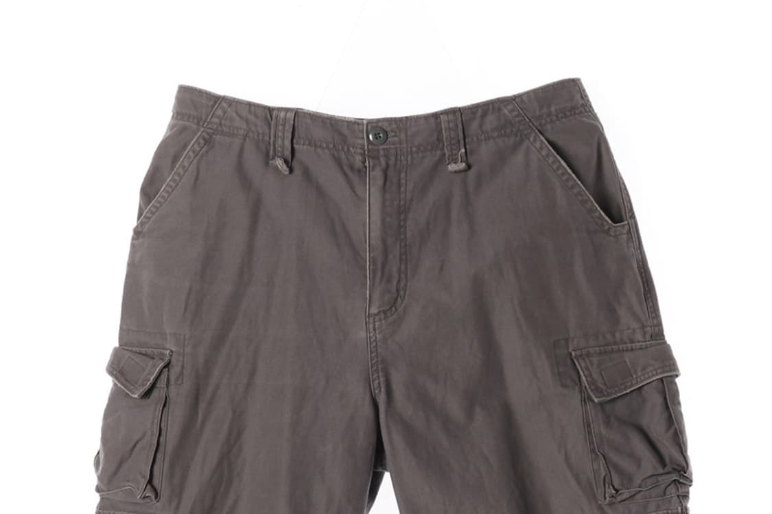 MSGR 챠콜 그레이 빈티지 카고 반바지 L 상품이미지3