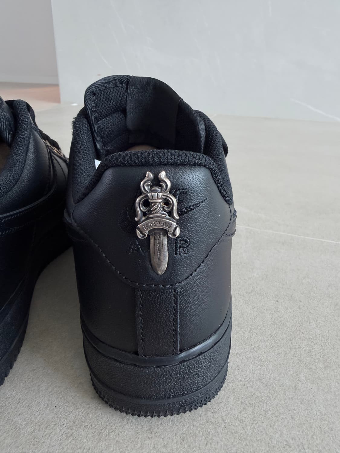 [유일매물] 크롬하츠 에어포스1 블랙 43 상품이미지6