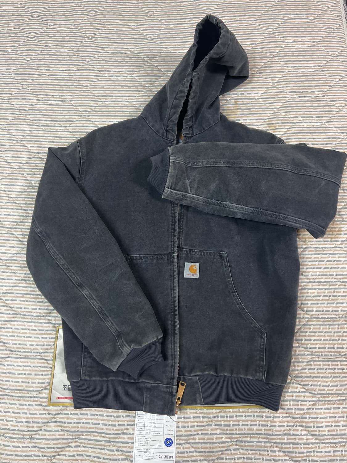 칼하트 Carhartt j130 블랙샌드스톤 X-large 상품이미지1