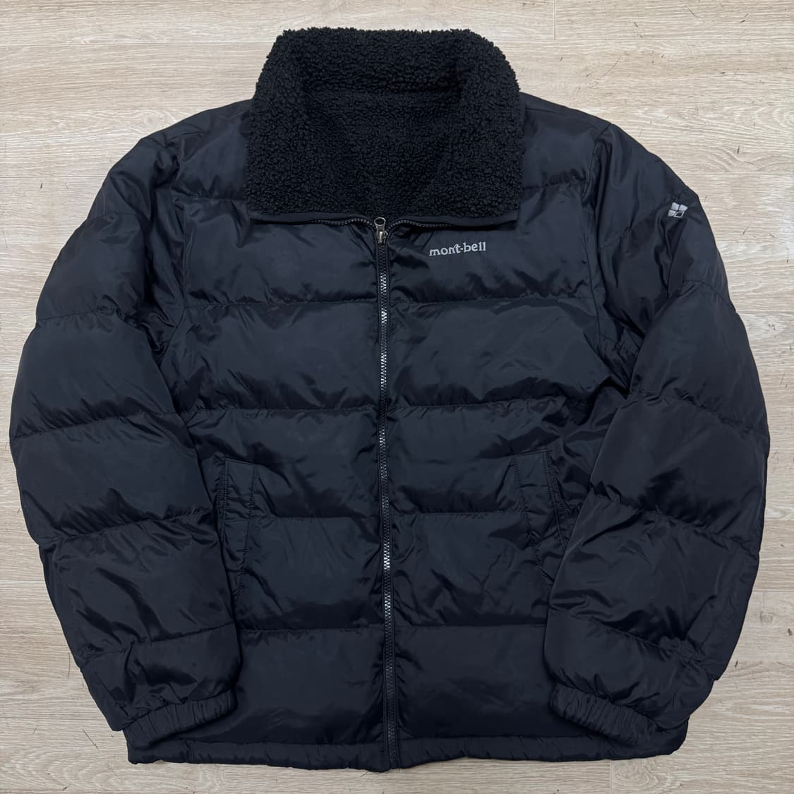 몽벨 리버시블 후리스 패딩 점퍼 상품이미지1