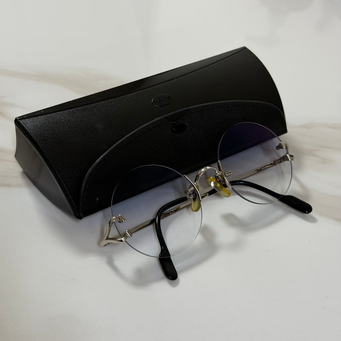(OS) Cartier 까르띠에 C 데코 무테 선글라스 안경 상품이미지9