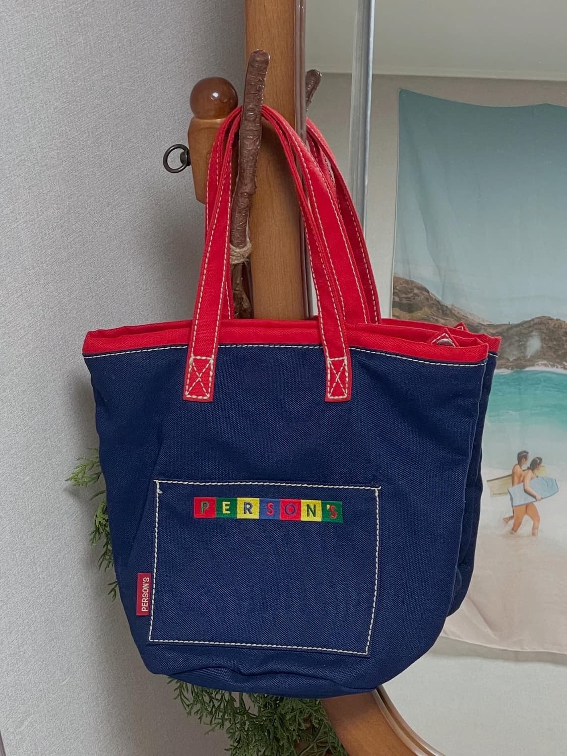 📍JP 네이비 토트백 상품이미지1