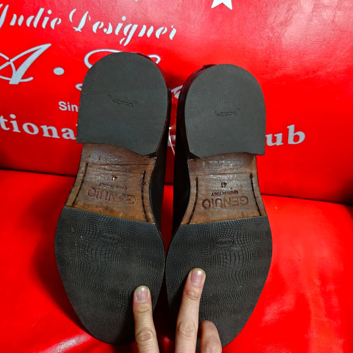 제누이오(GENUIO) in Italy 테슬로퍼 41size 상품이미지7