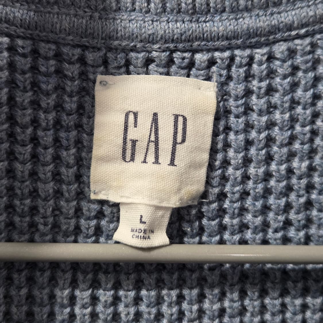 갭 풀오버 하프집업 니트 L  상품이미지3
